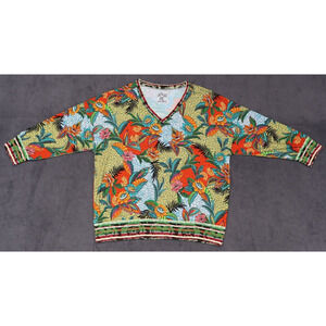 Cap Juluca A New Story Aldo Martins - Shirley blouse stretched top Sz XXL